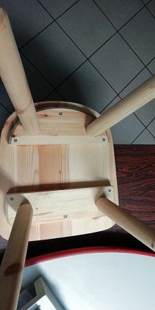 sedia tirolese in pino grezzo - Foto 3
