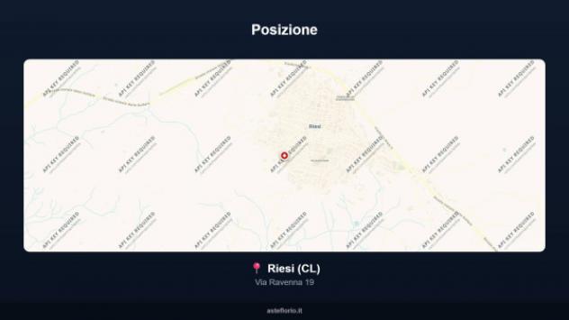 Immobile in asta di 126 m² in vendita a Riesi - Foto 2