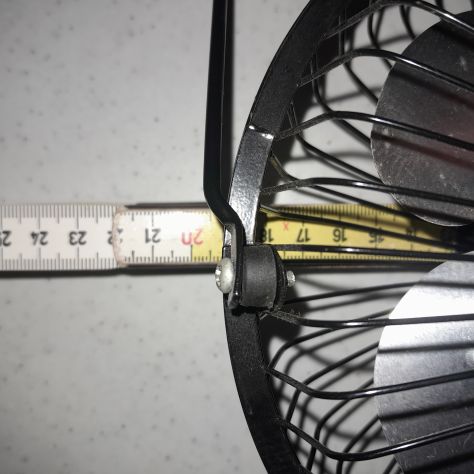 Ventilatore da tavolo con presa USB completo di caricabatteria. - Foto 4