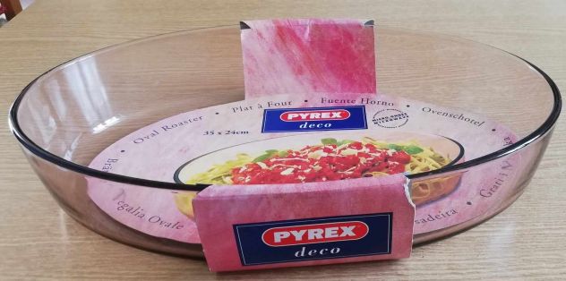 Pirofila trasparente Kraft con decorazioni di pesciolini, in pratica nuova - Foto 8