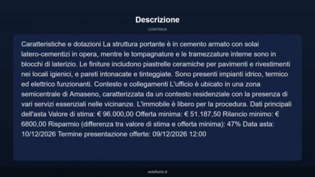 Immobile in asta di 120 m² in vendita a Amaseno - Foto 5