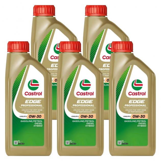 Olio motore Castrol 0W30 LL III Professional 5 Lt