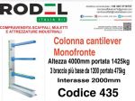 Cantilever per carichi precisi