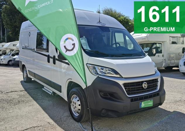 VAN CAMPER PURO CARADO DUCATO SEMIDINETTE LETTO MATRIMONIALE CLIMATIZZATORE FOTOVOLTAICO CAMPEGGIO USATI GENERALI 1611
