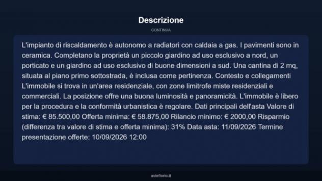 Immobile in asta di 75 m² in vendita a Poggiridenti - Foto 16