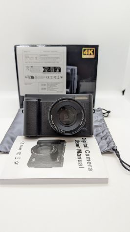 Fotocamera digitale nuova 4K 48MP completa di accessori