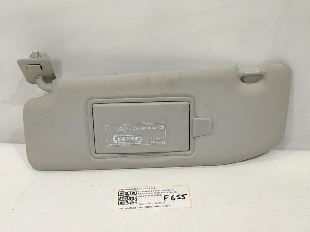PARASOLE ALETTA ANTERIORE SX CITROEN C4 Cactus 98069330BJ EB2FD-HMU-HM01 (1418)