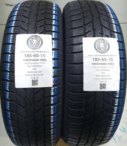 2 GOMME 185 65 15 YOKOHAMA A72174