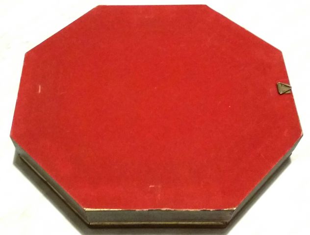 Vintage Quadro Ottagonale Con Cammeo Inciso A Mano Casa del Corallo - Pompei - Foto 3