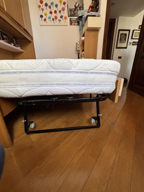 letto doppio estraibile completo di 2 materassi - Foto 6