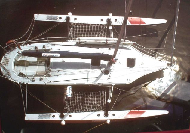 BARCA A VELA TRIMARANO PIEGHEVOLE MATTIA T11