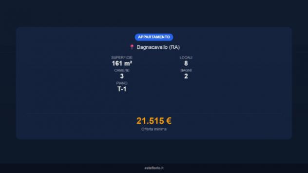 Immobile in asta di 161 m² con più di 5 locali in vendita a Bagnacavallo - Foto 16
