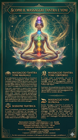 MASSAGGIO OLISTICO TANTRA YONI A DOMICLIO - Foto 4 Tel:0013207661354