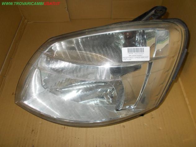 PROIETTORE S. CITROEN BERLINGO (M59) 5 posti  Parti elettriche  Fanaleria  Proiettori  Proiettore ant. CITROEN - BERLINGO 5 posti - 01-12-2002 - 01-04