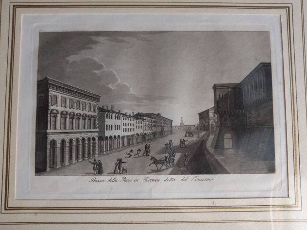 Ferrara, antiche incisoni originali