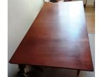 tavolo in teak anni 60  allungabile 135x86 h73