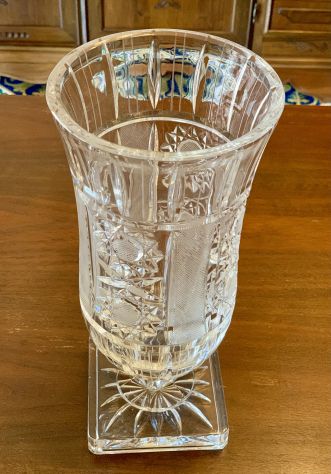 VASO E POSACENERE IN PURO CRISTALLO DI BOEMIA - Foto 2