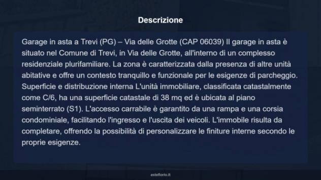 Immobile in asta di 38 m² in vendita a Trevi - Foto 5