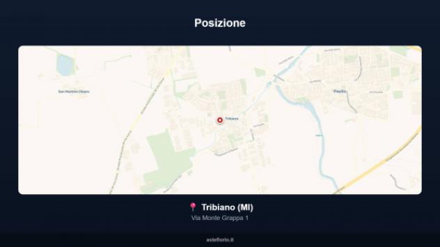 Immobile in asta di 208 m² con più di 5 locali e posto auto in vendita a Tribiano - Foto 3