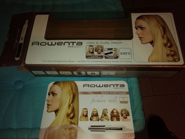 Piastra per capelli rowenta - Foto 2