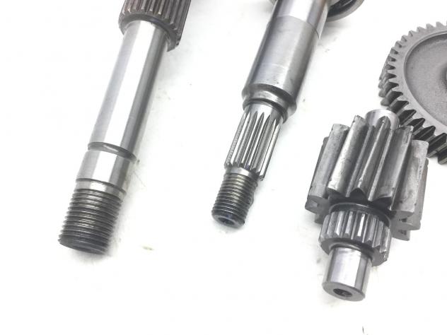 HONDA SH I 125 KIT INGRANAGGI ALBERI TRASMISSIONE RUOTA POSTERIORE 2005 2008 - Foto 2