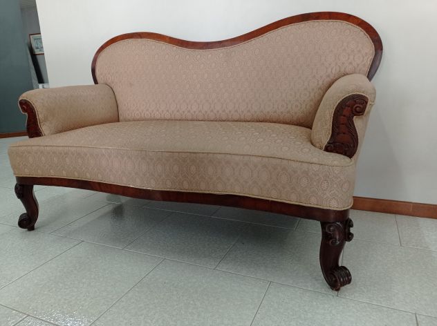 Bellissimo Divano fine ‘800 già restaurato, in perfette condizioni - Foto 6