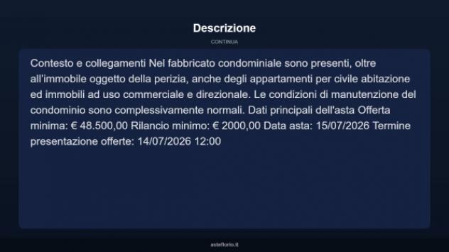Immobile in asta di 335 m² in vendita a Quarrata - Foto 4