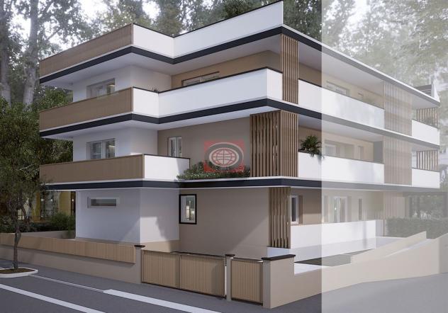 CESENATICO ( levante ): appart. NUOVO - CLASSE A4 - PIANO 1° con TERRAZZO - 2 letto, 2 wc, ampia zona giorno - Foto 2