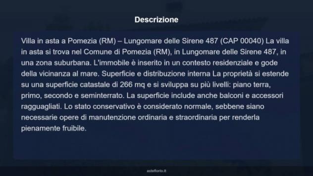 Immobile in asta di 266 m², box auto in vendita a Pomezia - Foto 6
