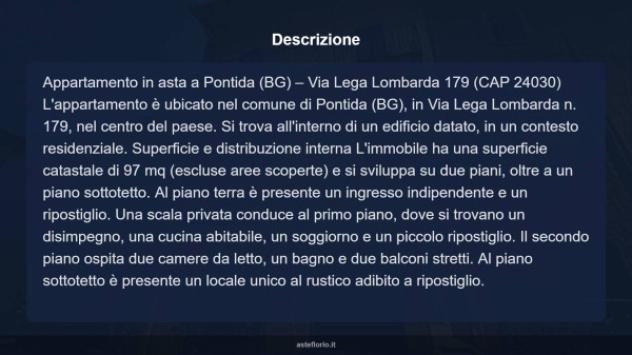 Immobile in asta di 97 m² in vendita a Pontida - Foto 18