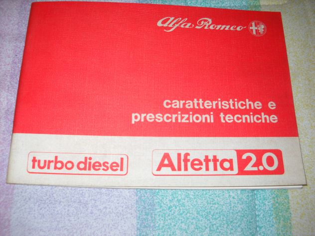 Libretti uso e manutenzione ALFA ROMEO - Foto 2