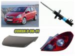 Opel Corsa 2006-11 fanale frontale cofano rinforzo radiatore parafango
