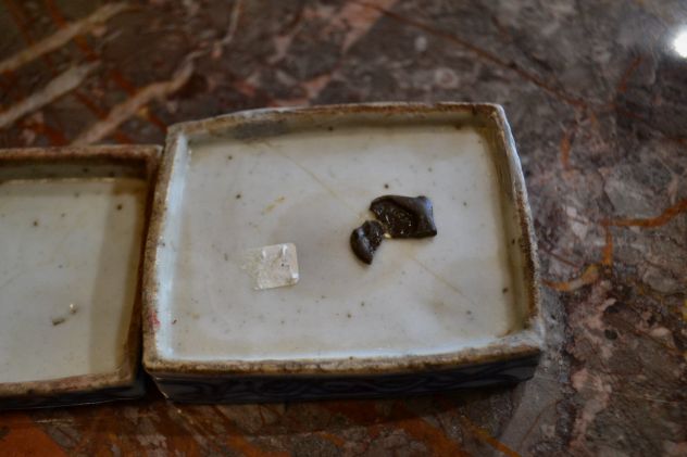 Antica scatola cinese primi del 900 per inchiostro dei sigilli - Foto 2