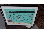 QUADRO acquarello Dipinto
