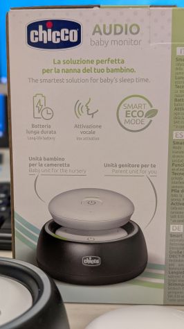 Chicco Baby Monitor Audio DECT portata 300m con batterie ricaricabili - Foto 4