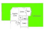 Appartamento 2 camere 2 bagni con giardino
