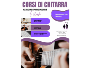 Corsi di chitarra per tutte le età