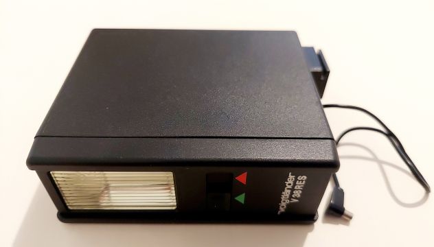 Flash elettronico Voigtländer V 38 RES a batteria a corrente elettrica + scatola - Foto 4
