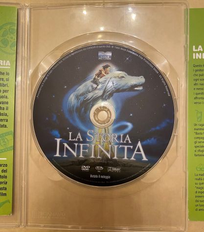 Dvd La storia infinita 1984 raro inserto genitori e insegnate - Foto 3