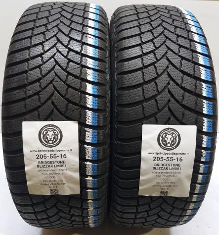 2 GOMME 205 55 16 BRIDGESTONE A55056