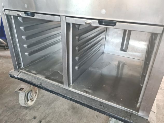 2 tavoli carrellati per ristorazione usati - Foto 5