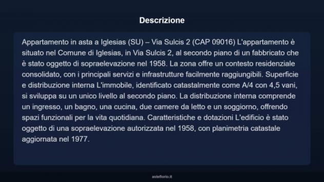 Immobile in asta di 60 m² in vendita a Iglesias - Foto 3