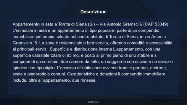 Immobile in asta di 95 m² in vendita a Torrita di Siena - Foto 8
