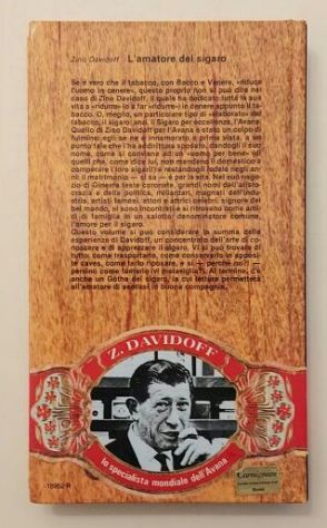L'amatore del sigaro di Zino Davidoff e Gilles Lambert 2°Ed. Mursia, 1987 - Foto 7