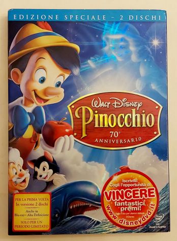 Pinocchio 70° Anniversario Edizione Speciale - 2DVD  (Classici Walt Disney) - Foto 5