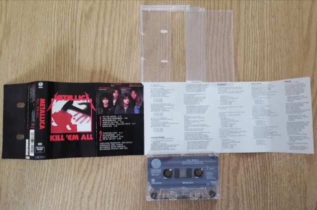 Musicassetta Metallica "Kill 'Em All" (cassette)
