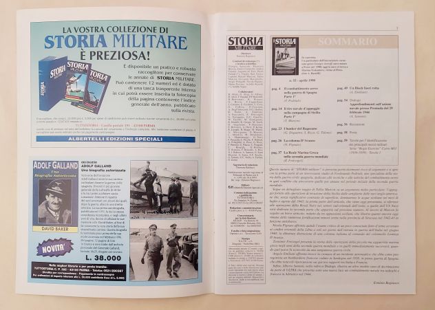 Rivista Storia Militare n.55 anno VI aprile, 1998 Ed.Albertelli - Foto 3