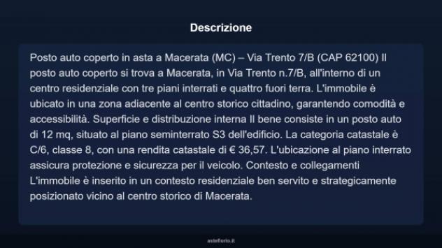 Immobile in asta di 12 m² in vendita a Macerata - Foto 6