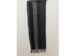 Sciarpa Frutta Jeans - Dimensioni 176 x 64 cm - Grigio e Nero - Come Nuovo