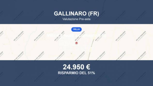 Immobile in asta di 146 m² in vendita a Gallinaro